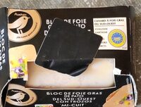 Bloc de foie tras de pato