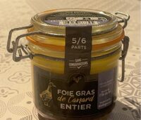 Foie gras entier de canard