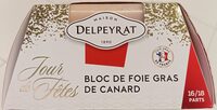 Bloc de foie gras de canard