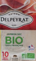 Jambon sec bio 100 % français