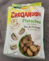 Pistaches grillées sel et poivre