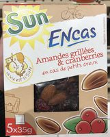 Encas Amandes grillées & cranberries