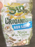 Noix de cajou au thym