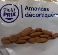 Amandes décortiquées