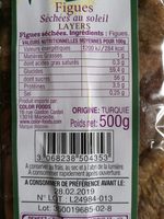 Figues sèches