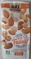 Noix de cajou, amandes, noisettes grillées sans sel
