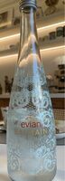 Evian x Balmain 0,75L Glas Limited Edition