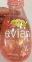 Fruits & plantes - Eau des Alpes + Raisin + Rose