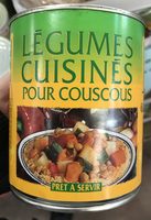 Légumes cuisinés pour Couscous