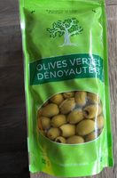 Olives vertes dénoyautées