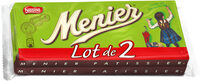 MENIER PATISSIER Chocolat Noir lot de 2 x 200g
