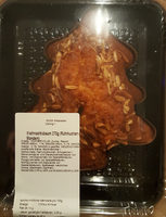 Weihnachtsbaum (Rührkuchen mit Mandeln)