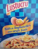 Nids de tagliatelles aux œufs frais
