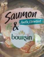 Saumon et boursin