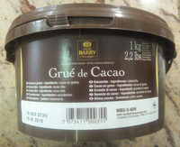 Grué de cacao