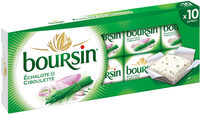 Boursin® Echalote & Ciboulette Portion x10