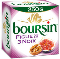 Boursin figue et 3 noix