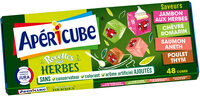 Apéricube Recettes aux herbes 48C