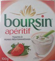 Boursin apéritif tomates et herbes méditerranéennes
