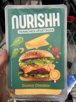 Tranches végétales saveur cheddar
