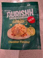 Plant-based grated cheddar flavour