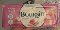 Boursin figues et noix