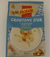 Croûtons d'or goût ail