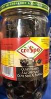 Olives Noires à La Grecque Crespo - Grand Bocal