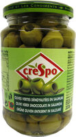 Olives vertes dénoyautées