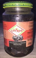 Olives noires à la grecque dénoyautées