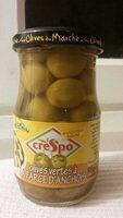 Olives Vertes à la farce d'anchois