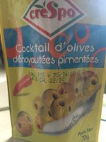 Les Olives du Marché - Cocktail d'olives dénoyautées pimentées