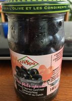 Olives noires confites au citron et au cumin