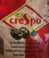 Olives noires à la Grecque