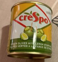 Olives vertes à la farce au citron