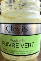 CLOVIS - Moutarde - Poivre vert