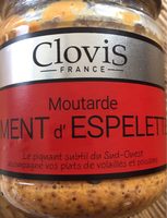 Moutarde Clovis au piment d’espelette