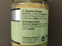 Moutarde estragon