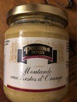 Moutarde aux zestes d’orange