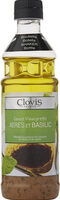 Sauce vinaigrette Xérès et basilic