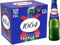 1664 12x33cl 1664 5.5 degre alcool