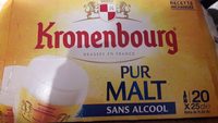 Bière sans alcool pur malt