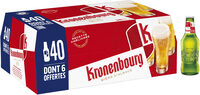 Kronenbourg 40X25CL KRONENBOURG DT 6 BLES OFFER 4.2 DEGRE ALCOOL