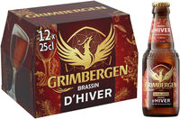 Grimbergen Bière d'Abbaye 12X25CL GRIM HIVER 6.5 DEGRE ALCOOL