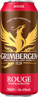 Grimbergen - 50cl boite grim rouge - 6.00 degre alcool