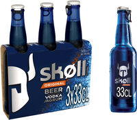 Skoll 3X33CL SKOLL 6.0 DEGRE ALCOOL