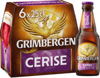 Grimbergen Bière d'Abbaye 6X25CL GRIMBERGEN CERISE 6.0 DEGRE ALCOOL