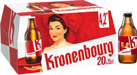 Kronenbourg 20X25CL KRONENBOURG BLONDE 4.2 DEGRE ALCOOL