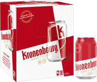 Kronenbourg 18X33CL CAN KRONENBOURG 4.2 DEGRE ALCOOL