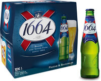 1664 - 12x25cl 1664 - 5.50 degre alcool